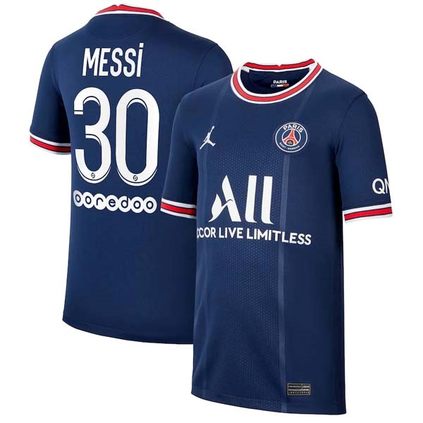 Camiseta Paris Saint Germain NO.30 Messi 1ª 2021-2022